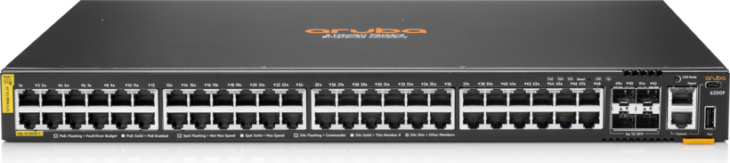 Switch HPE Aruba 6200F 48G PoE 740 W (2)