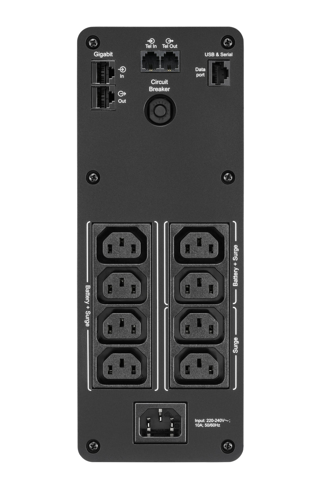 APC BR1600SI sistema de alimentación ininterrumpida (UPS) Línea interactiva 1,6 kVA 960 W 8 salidas AC (4)