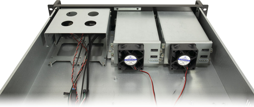 Inter-Tech 2U-2504 Rack Negro