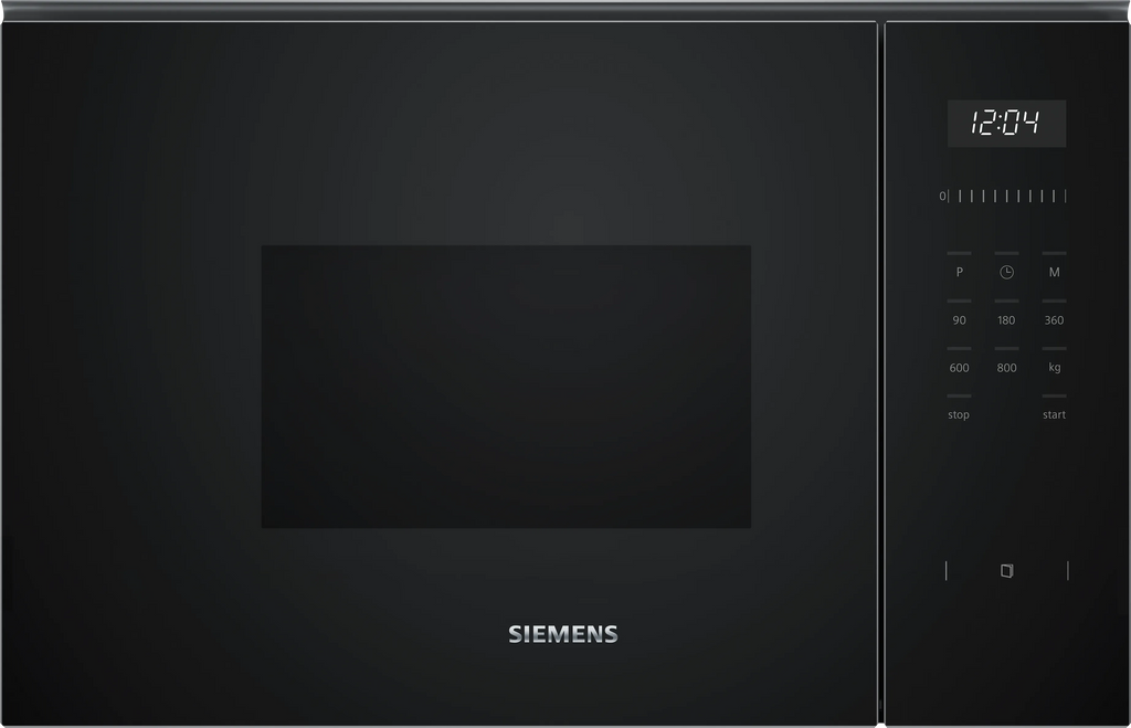 Siemens iQ500 BF525LMB1 microondas Negro solo empotrable 20L 800W (3)