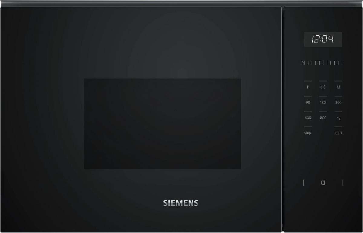 Siemens iQ500 BF525LMB1 microondas Negro solo empotrable 20L 800W (3)