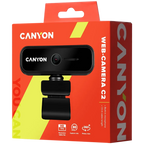 Canyon C2 webcam 1 MP 1280 x 720 USB 2.0 Negro