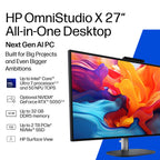 HP DS0B4EA All-in-One PC/workstation Copilot+ PC Intel Core Ultra 5 325 68.6 cm (27") 2560 x 1440 pixels 24 GB DDR5-SDRAM 1 TB SSD Windows 11 Home Wi-Fi 7 (802.11be) Black, Grey (4)
