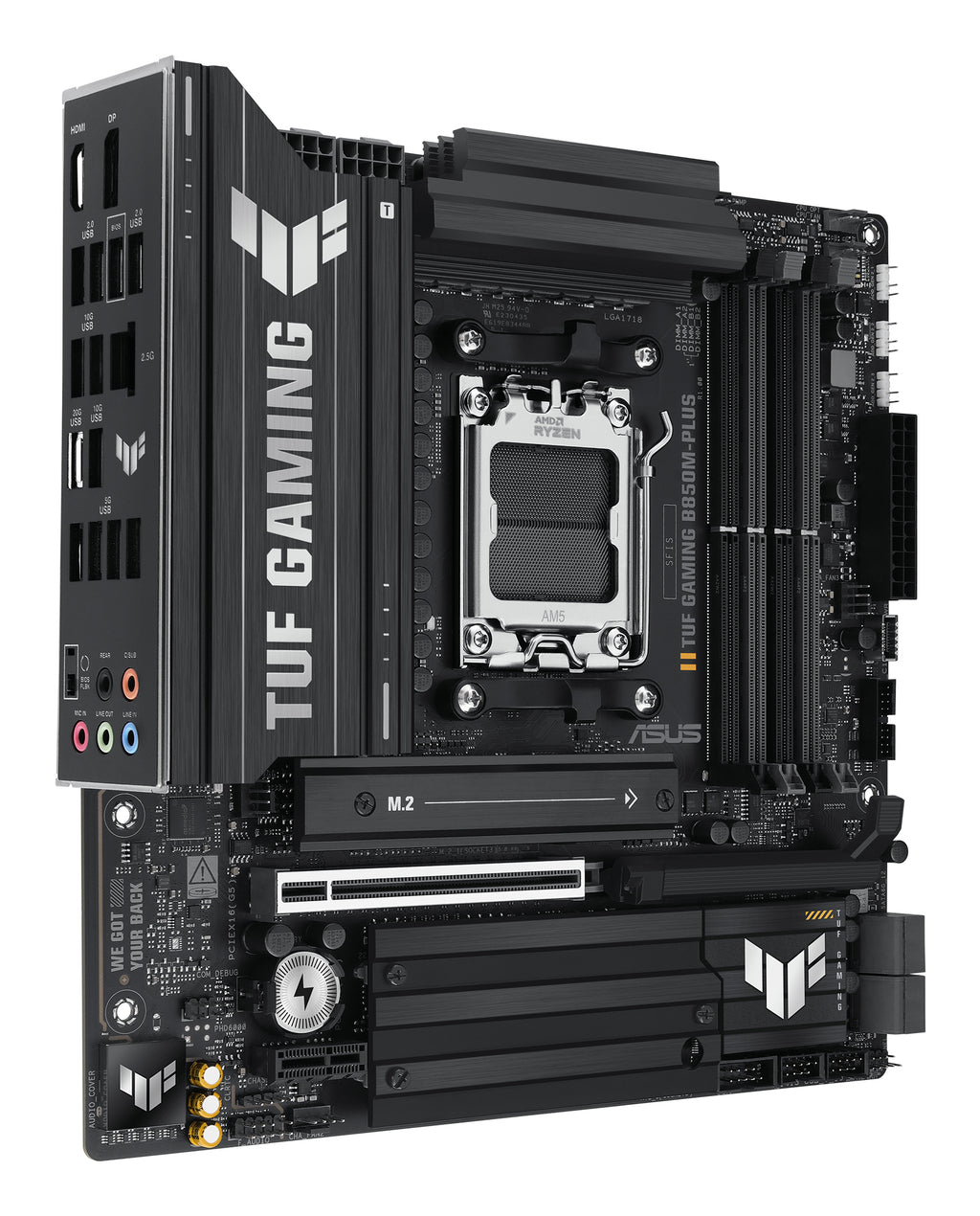 ASUS TUF GAMING B850M-PLUS AMD B850 Zócalo AM5 micro ATX (6)