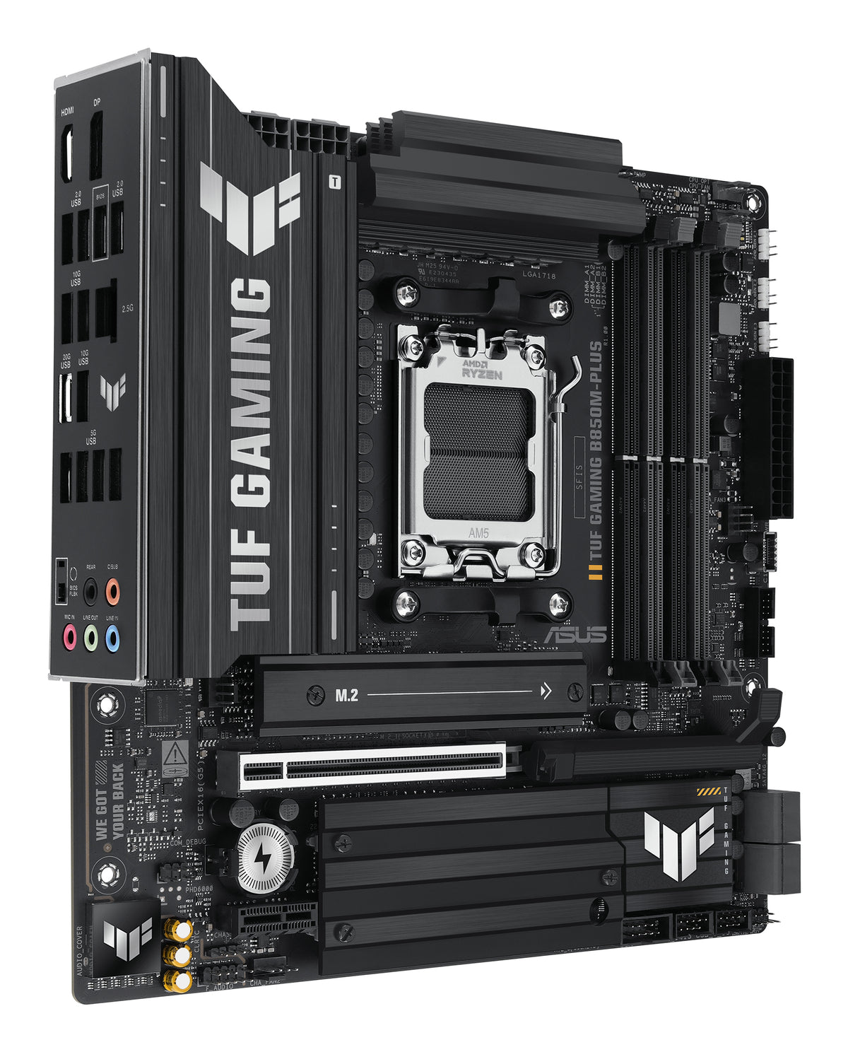 ASUS TUF GAMING B850M-PLUS AMD B850 Zócalo AM5 micro ATX (6)