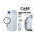 PanzerGlass CARE™ by ® Urban Explorer Case Transparent w. Black MagSafe iPhone Air funda para teléfono móvil Negro (2)