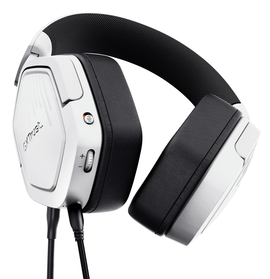 Trust GXT492W Carus Auriculares Alámbrico Diadema Juego Blanco (3)
