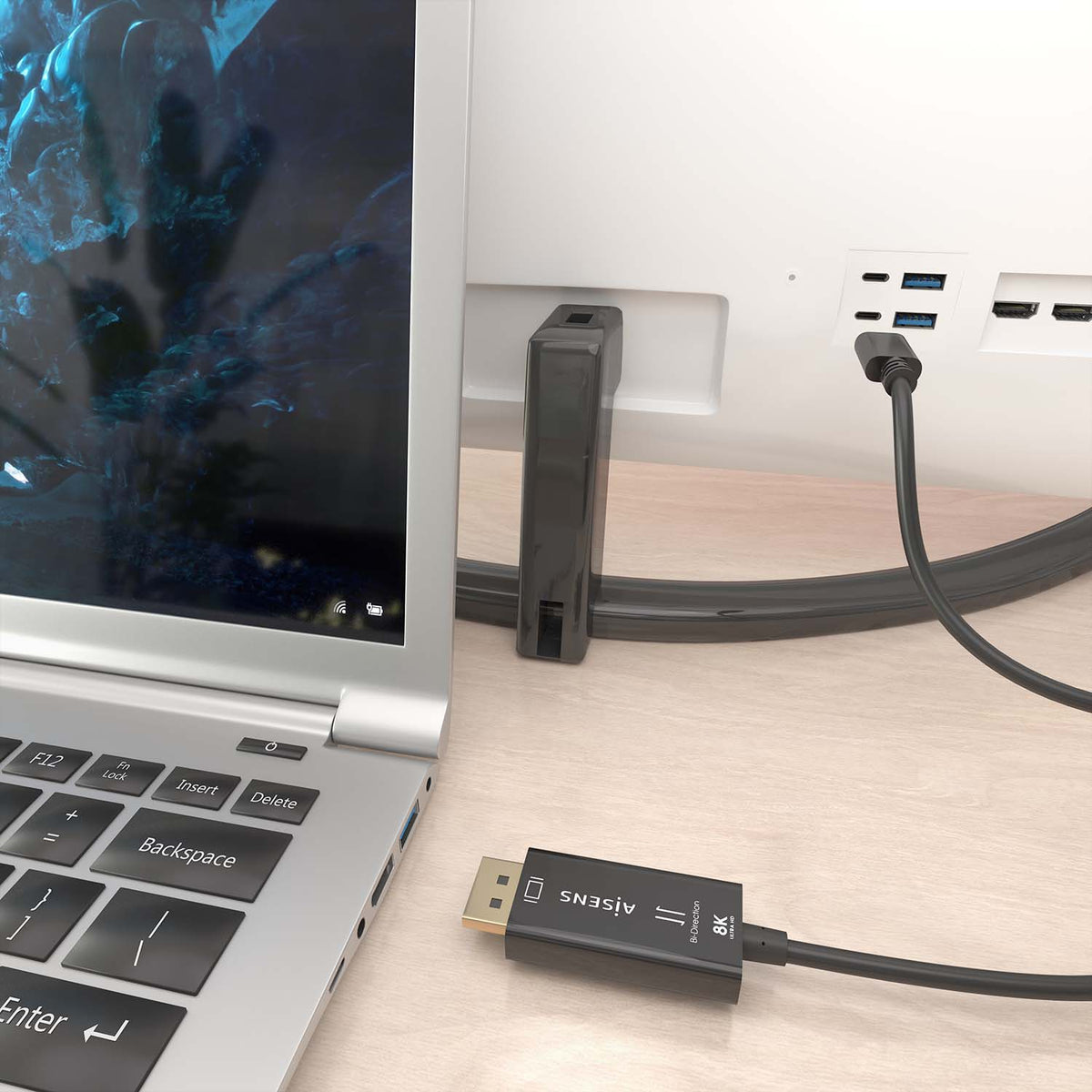 AISENS A109-0879 adaptador de cable de vídeo 1,8 m USB Tipo C (5)