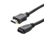 connektgear 3m HDMI V2.0 4K UHD Extension Cable - Male to Female Gold Connectors