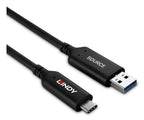 Lindy 43395 cable USB USB 3.2 Gen 1 (3.1 Gen 1) 10 m USB A USB C 5 Gbit/s Negro (5)