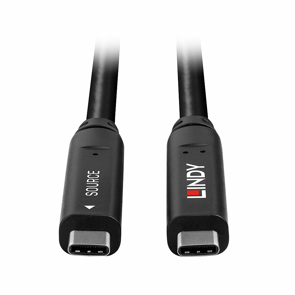 Lindy 43398 cable USB USB 3.2 Gen 1 (3.1 Gen 1) 10 m USB C 5 Gbit/s 60 W Negro (5)
