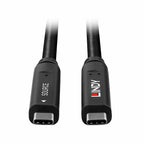 Lindy 43398 cable USB USB 3.2 Gen 1 (3.1 Gen 1) 10 m USB C 5 Gbit/s 60 W Negro (5)