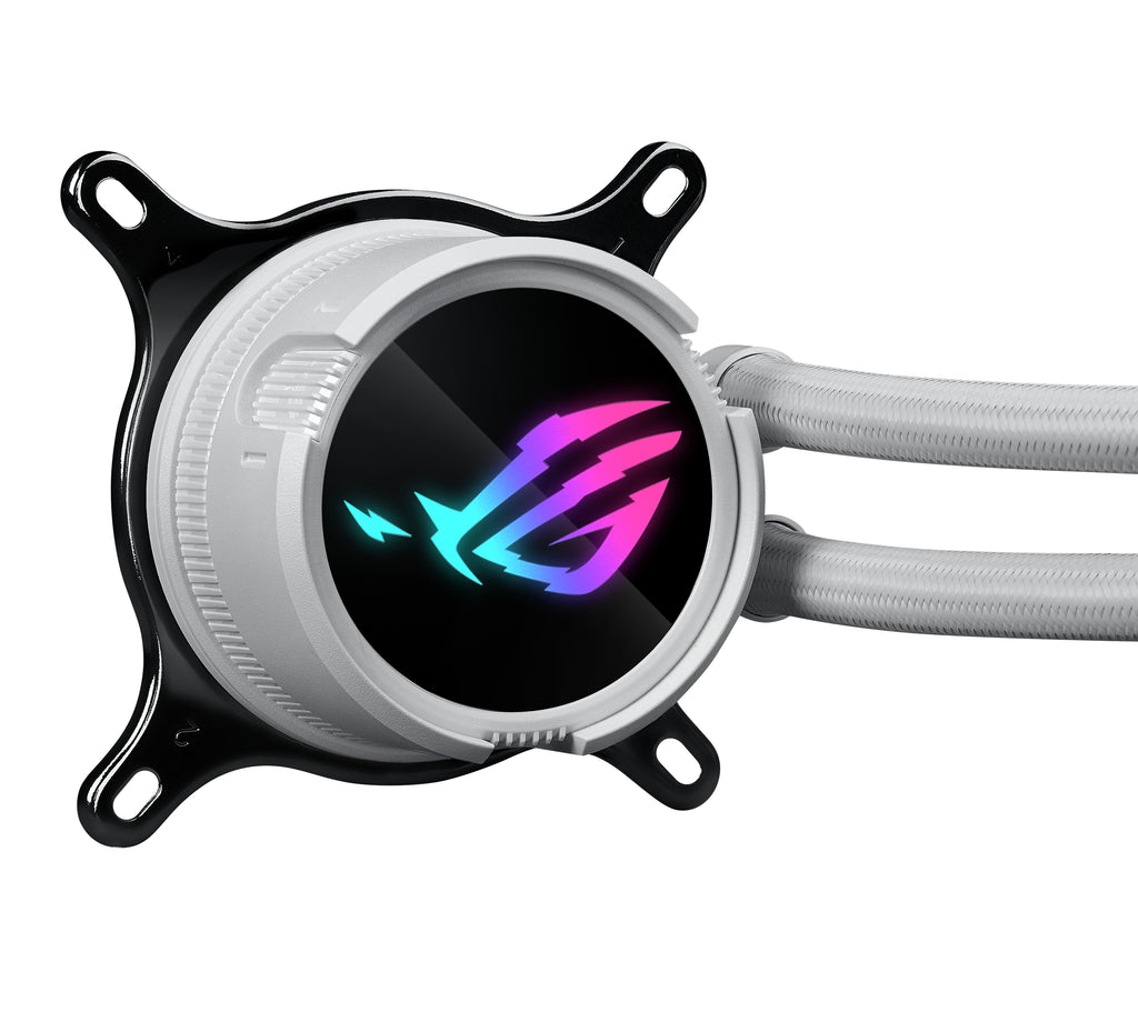 ASUS ROG Strix LC III 360 ARGB White Edition Procesador Sistema de refrigeración líquida todo en uno 12 cm Blanco (5)