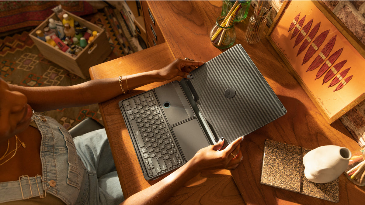 Logitech Casa QWERTY Inglés del Reino Unido Bluetooth Gris (9)