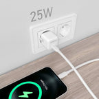 AISENS ASCH-25W1P012-W cargador de dispositivo móvil Universal Corriente alterna Carga rápida Interior (6)
