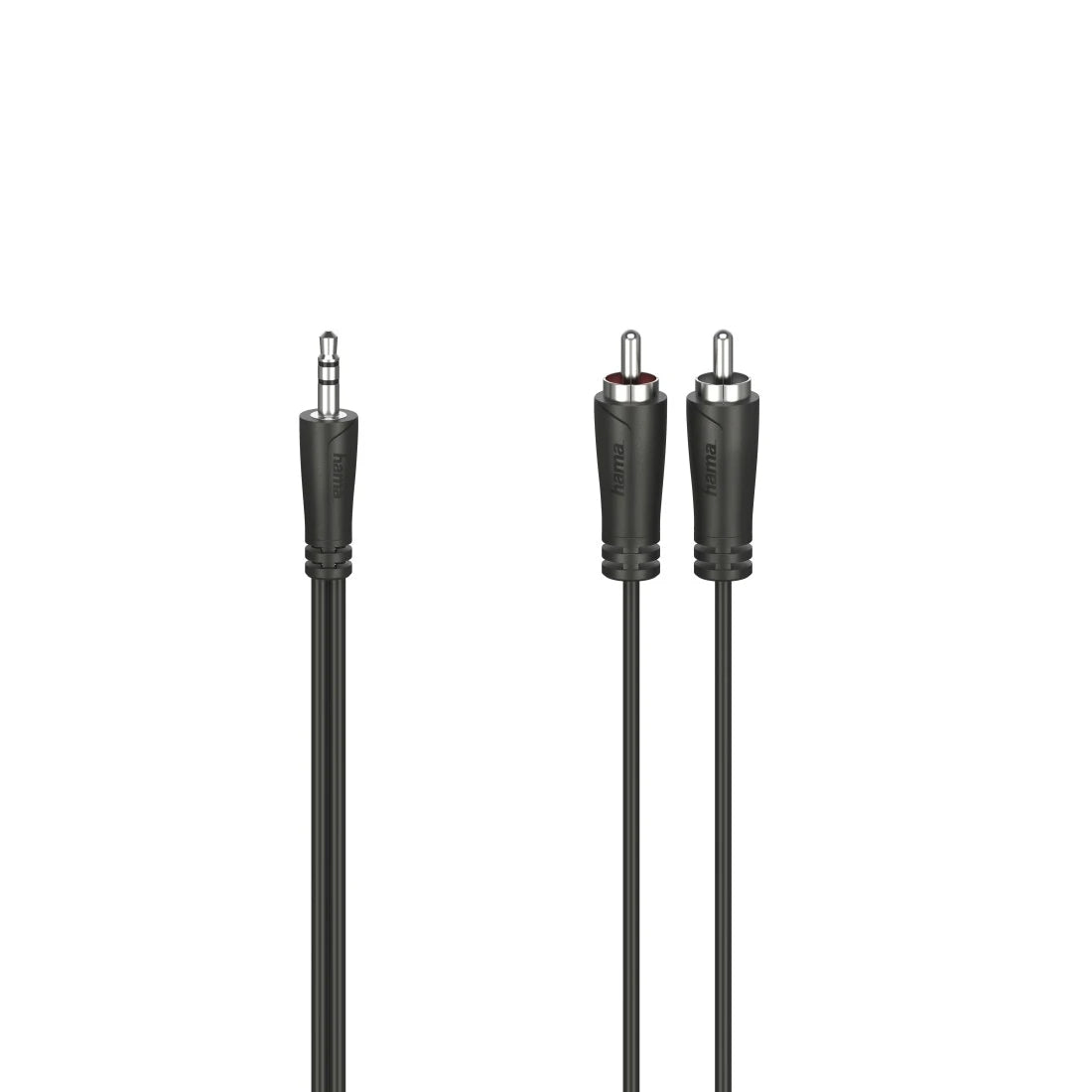 Hama 00205111 cable de audio 3 m 3,5mm 2 x RCA Negro