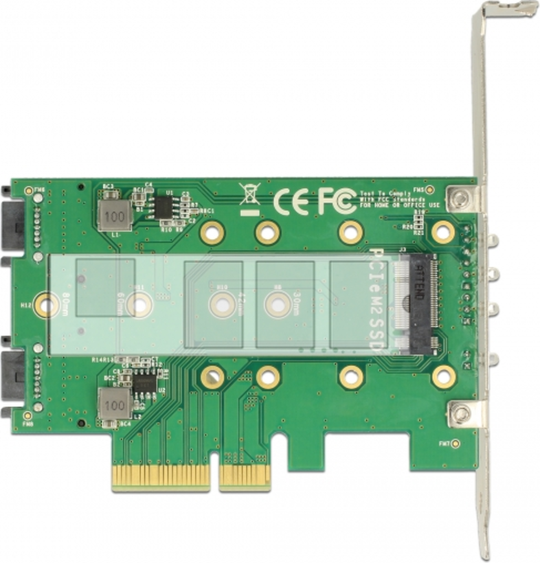 DeLOCK 89518 tarjeta/adaptador de interfaz Interno M.2, SATA (4)