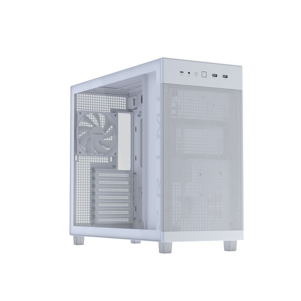 ASUS PRIME AP303 TG White Midi Tower Blanco (2)