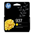 HP 937 Yellow Original Ink Cartridge cartucho de tinta 1 pieza(s) Rendimiento estándar (2)