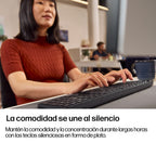 HP 495K Multi-Device Dual-Mode Keyboard teclado Universal USB + Bluetooth Negro (7)