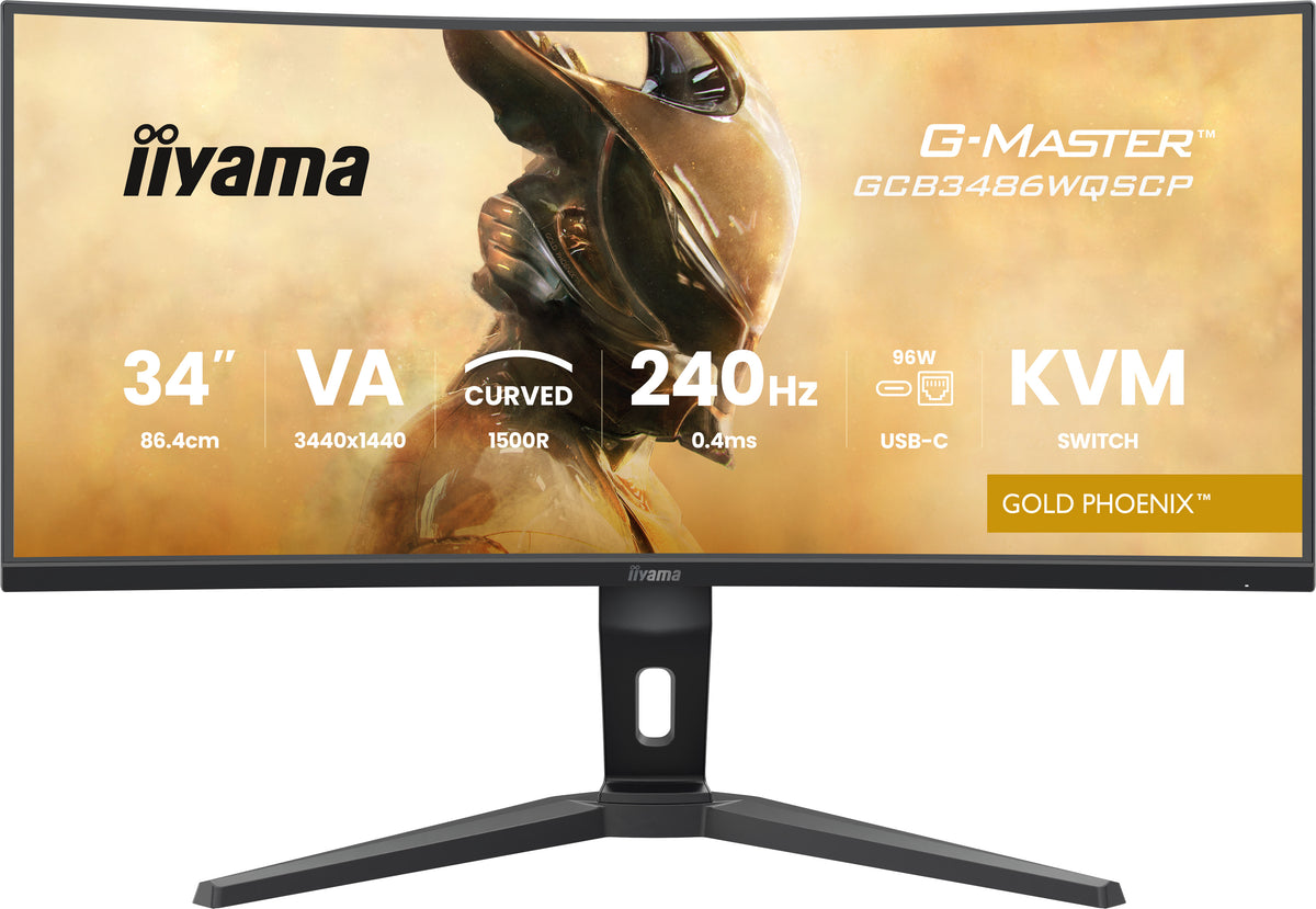 iiyama G-MASTER GCB3486WQSCP-B1 pantalla para PC 86,4 cm (34") 3440 x 1440 Pixeles UltraWide Quad HD Negro (4)