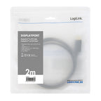 LogiLink CV0132 adaptador de cable de vídeo 3 m DisplayPort DVI Negro (4)