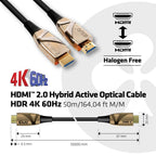 CLUB3D CAC-1391 cable HDMI 50 m HDMI tipo A (Estándar) Negro, Bronce (4)