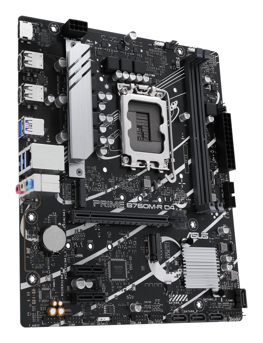 ASUS PRIME B760M-R D4 Intel B760 LGA 1700 micro ATX (5)