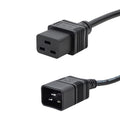 connektgear 2m cable alargador de alimentación de red de uso intensivo