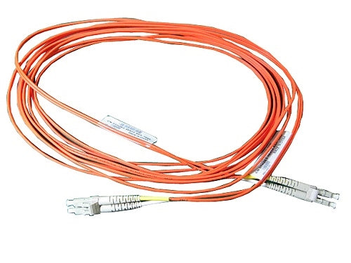 DELL 470-AAYU Cable de fibra óptica e InfiniBand 5 m LC Naranja, Blanco – Reacondicionado (2)