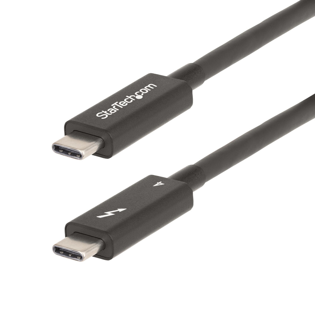 StarTech.com A40G2MB-TB4-CABLE cable Thunderbolt 40 Gbit/s Negro