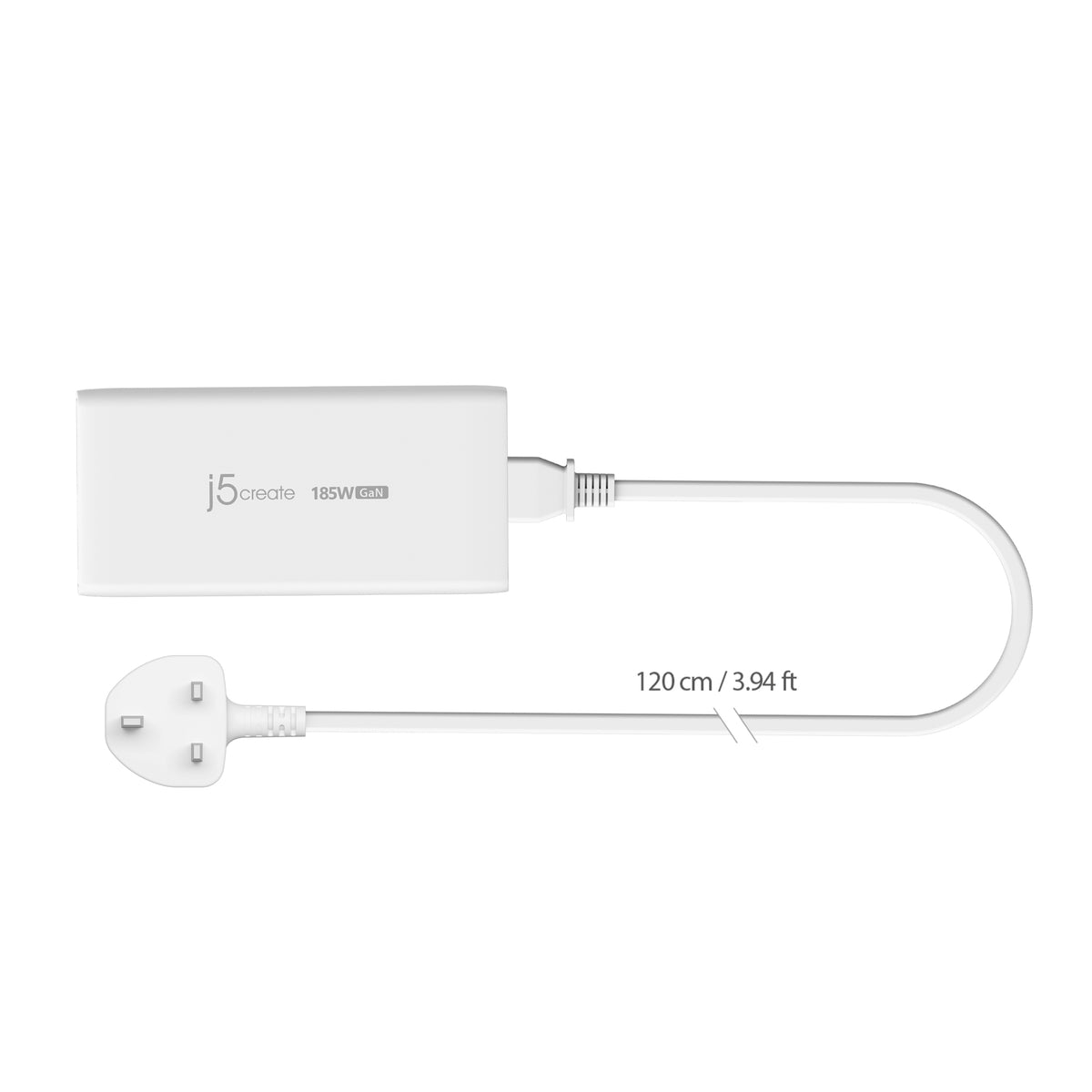j5create JUP37185W-FN cargador de dispositivo móvil Universal Blanco Corriente alterna Carga rápida Interior (3)