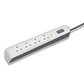 Belkin BSV400AF2M surge protector White 4 AC outlet[s] 2 m (BELKIN 4 OUTLET SURGE STRIP - - 2M)