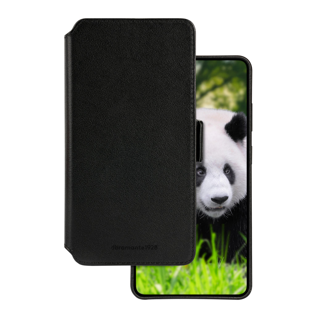 dbramante1928 Lynge MAG funda para teléfono móvil 16 cm (6.3") Funda cartera Negro