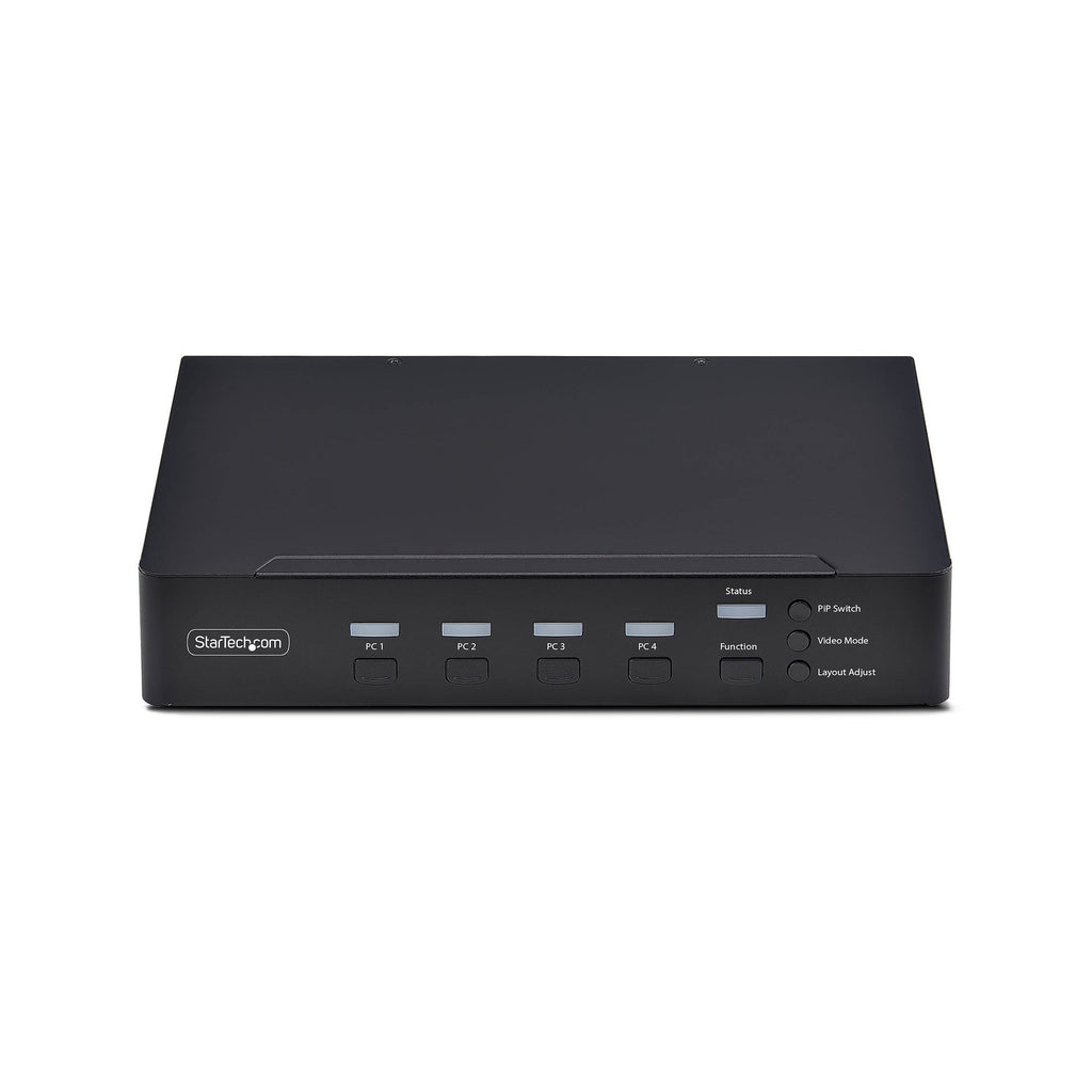 StarTech.com P4AD122M-KVM-SWITCH interruptor KVM Negro (4)