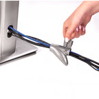 Fellowes CableZip Piso Tubo flexible para protección de cables Plata 1 pieza(s) (2)