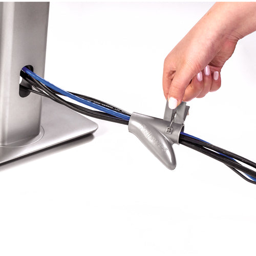 Fellowes CableZip Piso Tubo flexible para protección de cables Plata 1 pieza(s) (2)