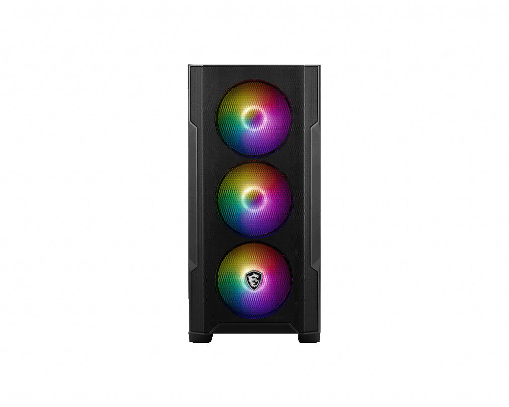 MSI MAG Forge M100R Micro Torre Negro, Transparente (4)