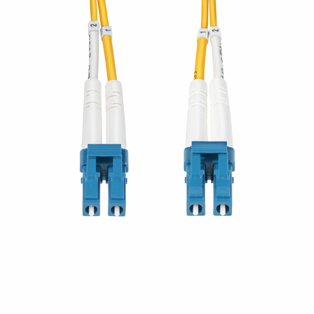 StarTech.com SMDOS2LCLC8M Cable de fibra óptica e InfiniBand LC/UPC Amarillo (4)