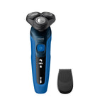 Philips SHAVER Series 5000 S5466/17 afeitadora Máquina de afeitar de rotación Recortadora Negro, Azul (2)