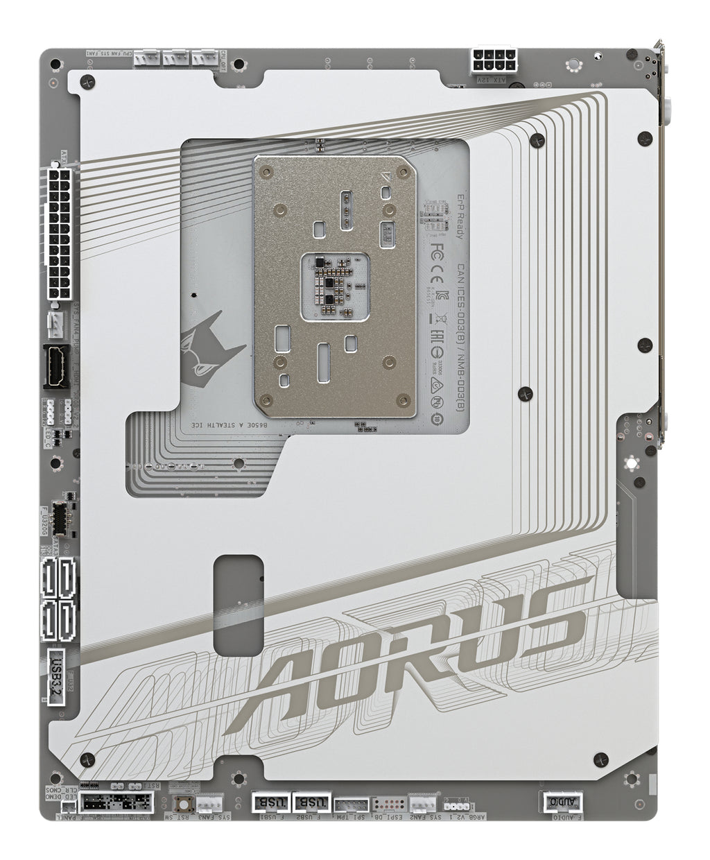 GIGABYTE B650E AORUS STEALTH ICE placa base AMD B650 Zócalo AM5 ATX (6)
