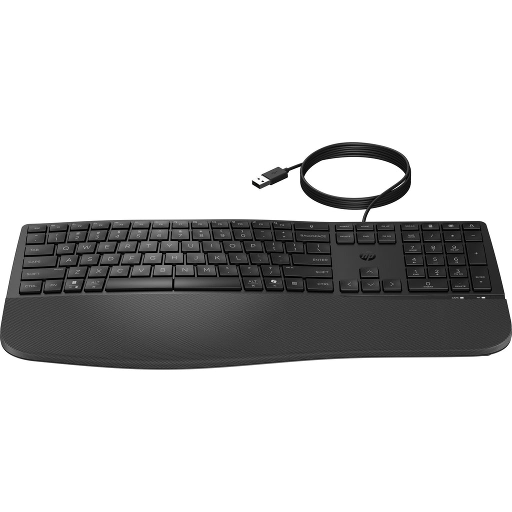 HP 485 Comfort Wired Keyboard teclado Oficina USB Negro (6)
