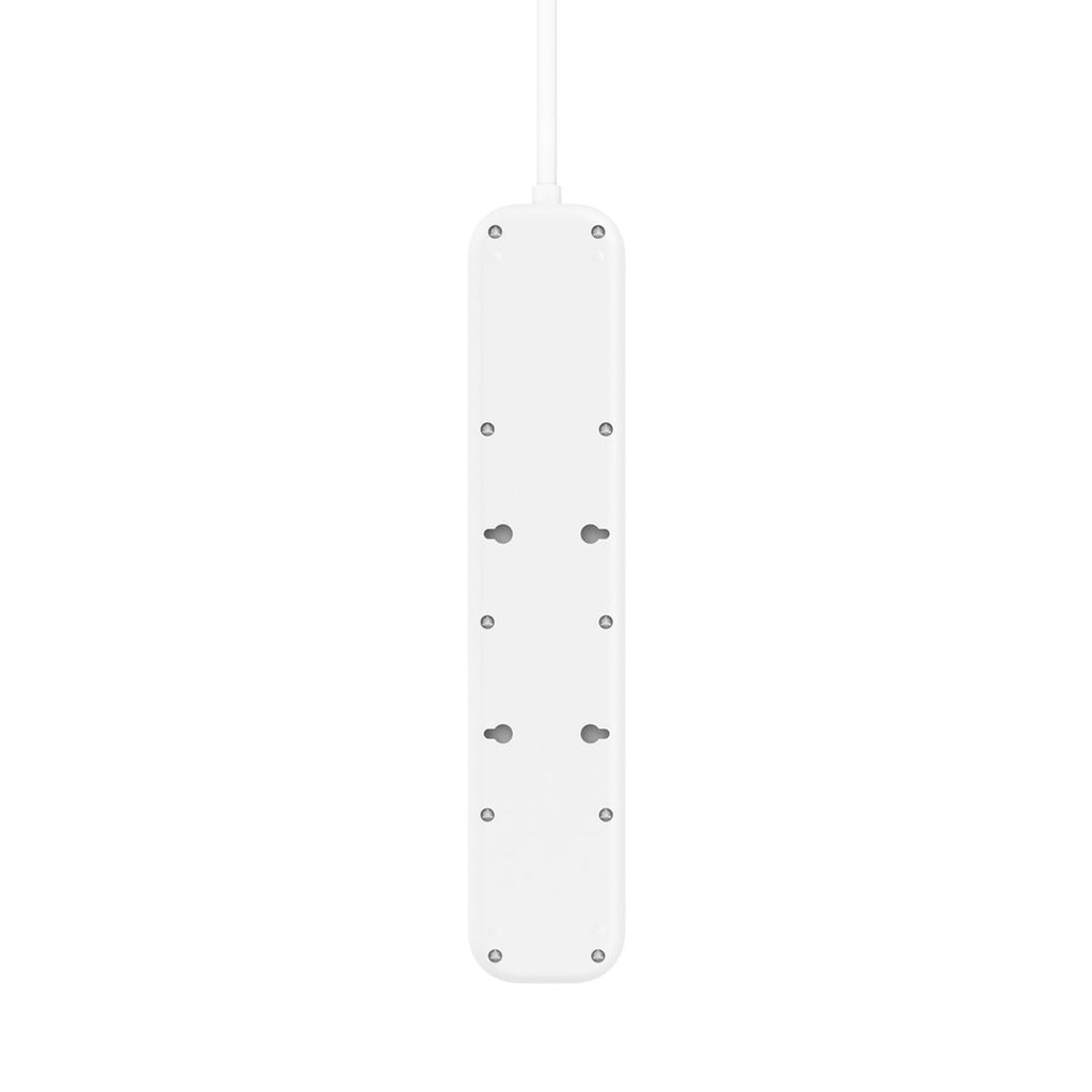 Protector contra sobretensiones - con puertos USB-C y USB-A - conectores de salida: 4 - 2 m cable