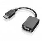Lenovo HDMI / VGA 0,2 m Negro (2)