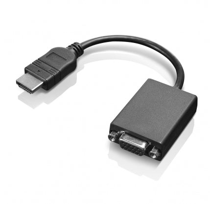 Lenovo HDMI / VGA 0,2 m Negro (2)