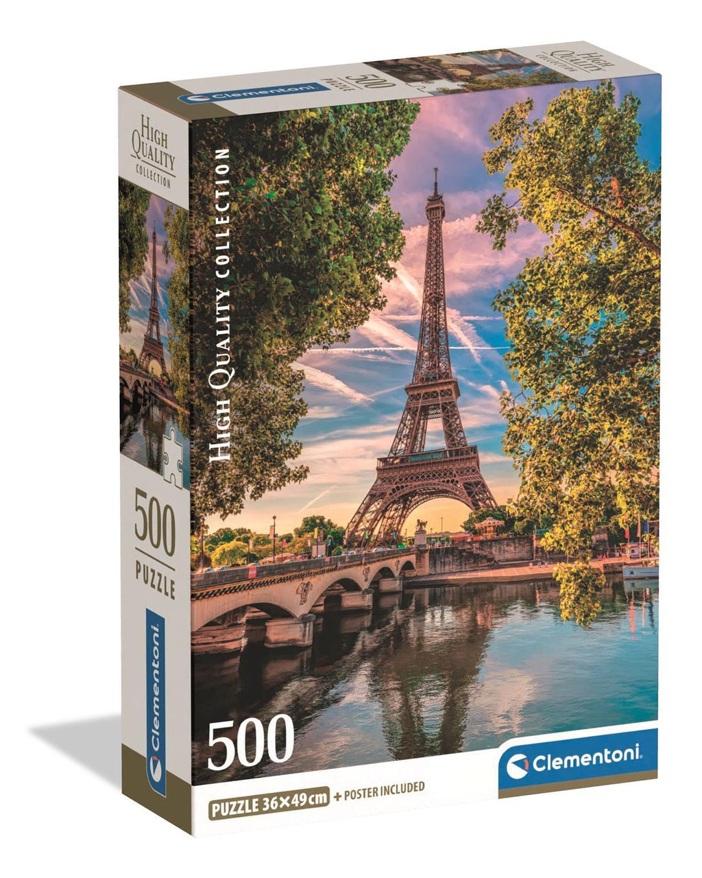 Clementoni 500 pcs CB HQC Along The Seine