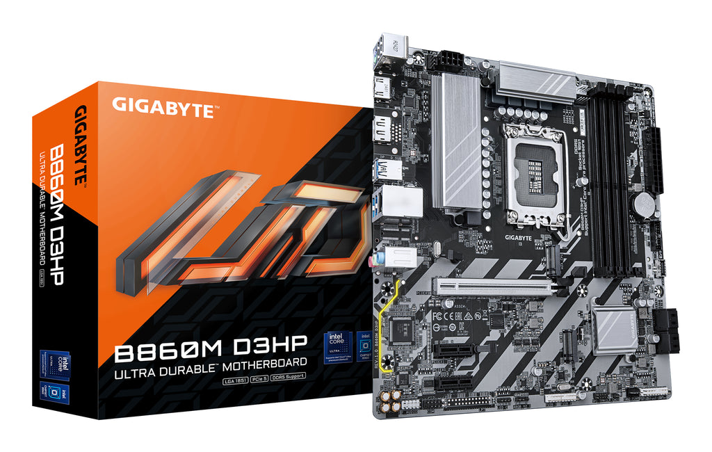 GIGABYTE B860M D3HP placa base Intel B860 LGA 1851 (Socket V1) micro ATX (2)