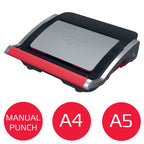 GBC WireBind WB15 Encuadernadora de espiral 125 hojas Negro, Rojo