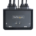 StarTech.com C2-H46-UAC-CBL-KVM interruptor KVM Negro (7)