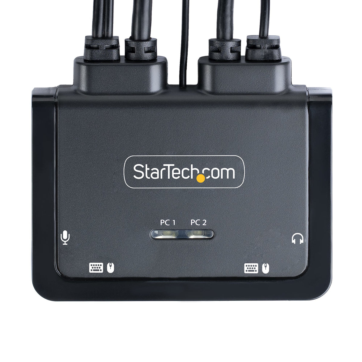 StarTech.com C2-H46-UAC-CBL-KVM interruptor KVM Negro (7)